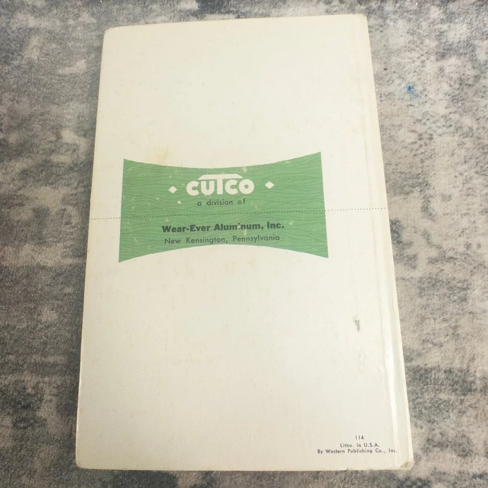 Vtg Cutco Cook Book World's Finest Cutlery Retro Mid-Century‎ Kitchen 1950s